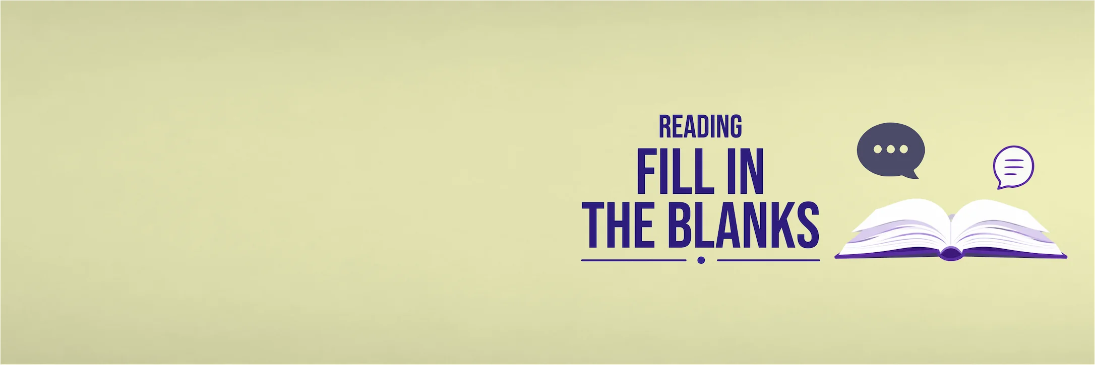 PTE Core Reading Fill in the Blanks task with passage blanks and word bank options