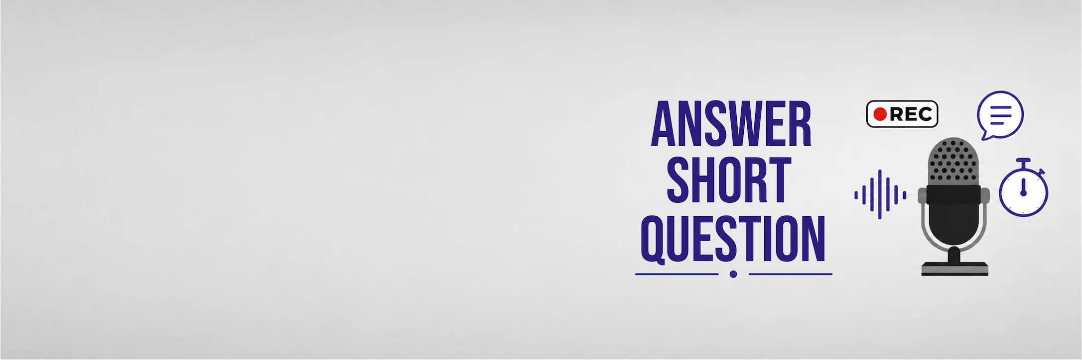 PTE Core Answer Short Question speaking task with headphones and microphone